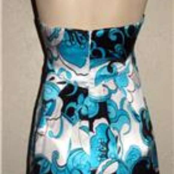 Cache Sexy Strapless Silk Dress - Picture 5 of 8